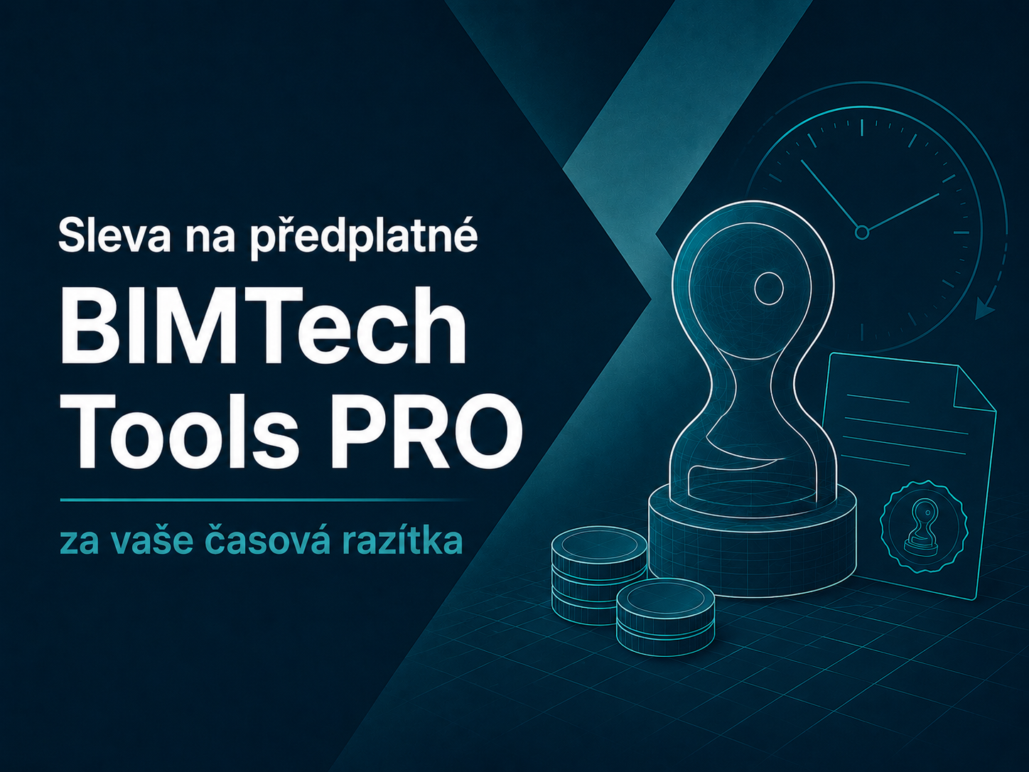 Sleva na předplatné BIMTech Tools PRO