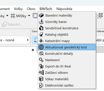 Jak na geodetický bod v Archicadu?