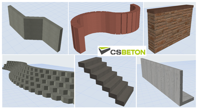 Nové knihovny od CS Beton